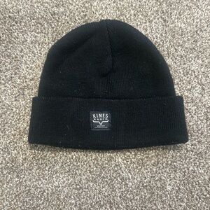 Kimes Ranch Classic Black Knit Hat